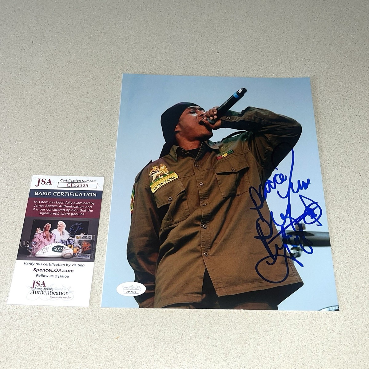 PROFESSOR GRIFF PUBLIC ENEMY signed autographed 8X10 PHOTO RAPPER