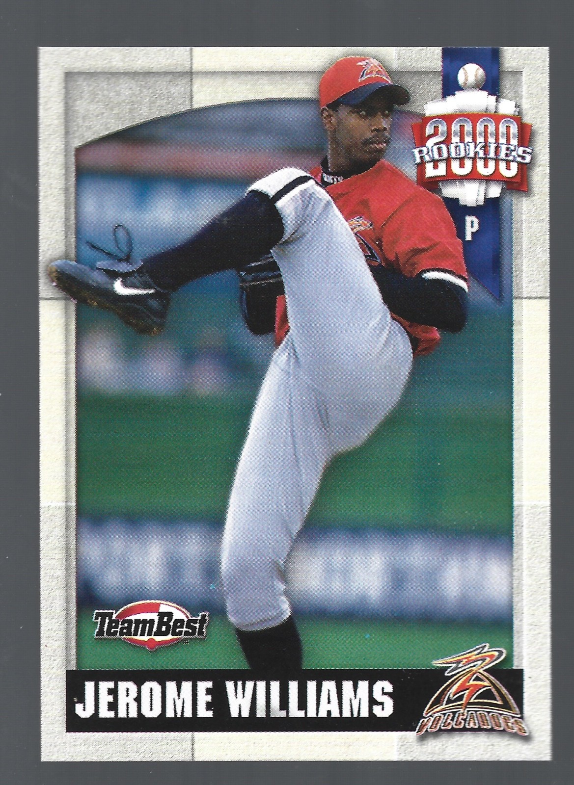 2000 Team Best Rookies Jerome Williams #86 Salem-Keizer Volcanoes Baseball MLB