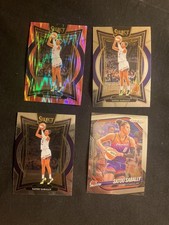 4 Card Lot 2025 Panini Select WNBA Concourse Pink Flash Prizm #13 Satou Sabally