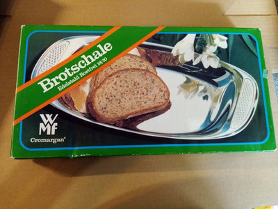 WMF Brotschale (Cromargan) noch im org. Karton