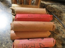 1964 Lincoln Cent Roll Gem Bu Bb