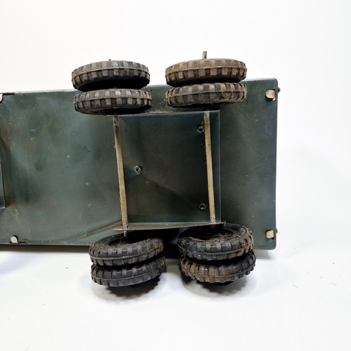 Lincoln Toys Van Lines Transport Semi Truck - Canada - Pressed Steel 24 Inch - Picture 13 of 24