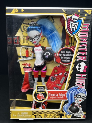 #ad #ad Monster High Physical Deaducation Ghoulia Yelps Doll Mattel 2011 NRFB $119.99