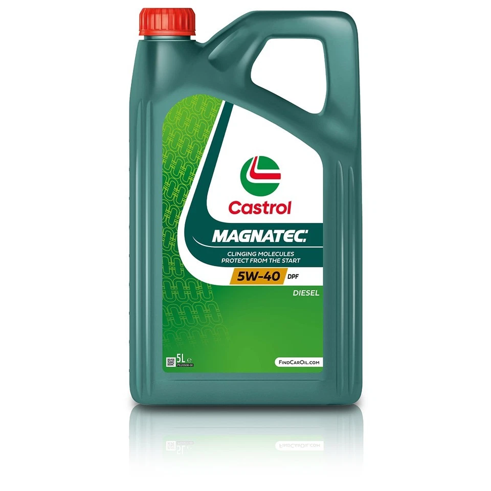 2x 1 L + 5 L = 7 LITER CASTROL MAGNATEC 5W-40 DPF MOTOR-ÖL MOTOREN-ÖL - Bild 2 von 4