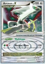 Heavily Played Arceus LV.X - 95/99 - Rare Holo LV.X Pokemon Arceus on eBay