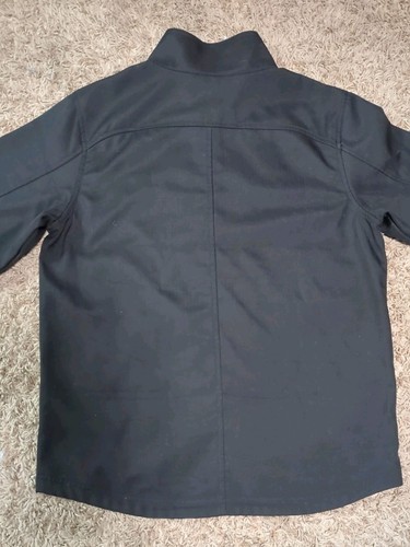 Exofficio Full Zip Mock Neck Black Hiking Jacket Men's M Great Condition - Picture 7 of 17
