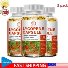 Lycopene Capsules High Protency Antioxidant & Prostate Health Support 120 Caps