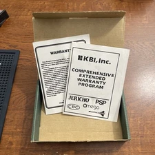 KBI Vintage Original Small Medium Auto Pistol Box with Warranty Papers