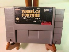 Wheel of Fortune - Deluxe Edition (Super Nintendo, 1993) ✅️ Tested
