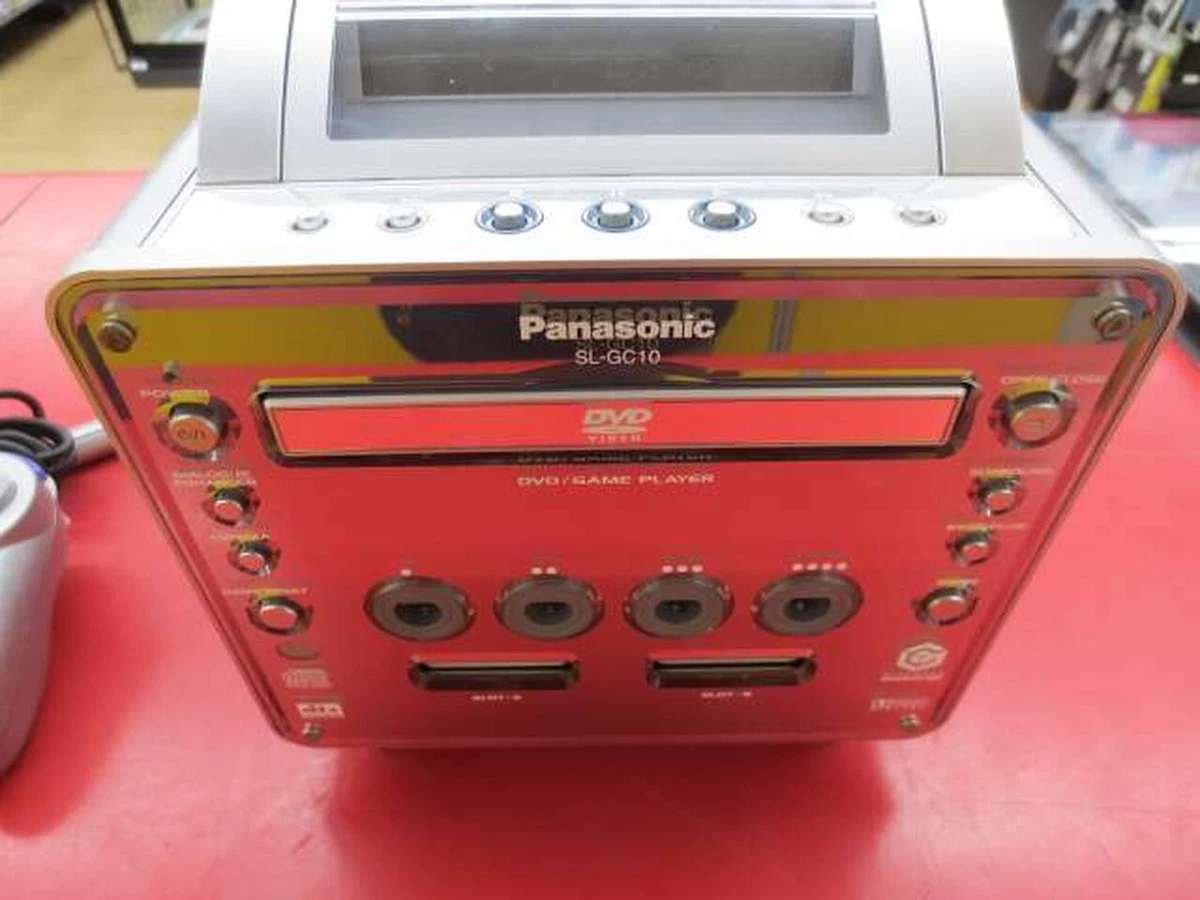 Nintendo Panasonic Gamecube Q SL-GC10-S Game Cube Console With Memory Card F/S
