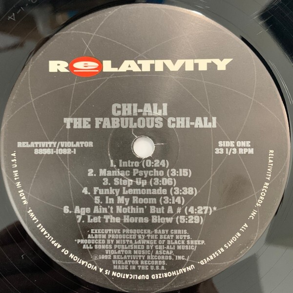 Chi-Ali / The Fabulous Chi-Ali 12