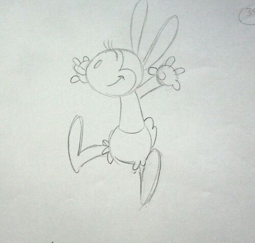 Arte conceptual modelo dibujado a mano artista de producción de Epic Mickey 2 LEN SIMON #NNN - Imagen 2 de 2