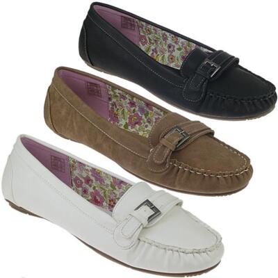 JANE Klain by IDANA Mokassin Segelschuh in 3 Farben Gr.36-42