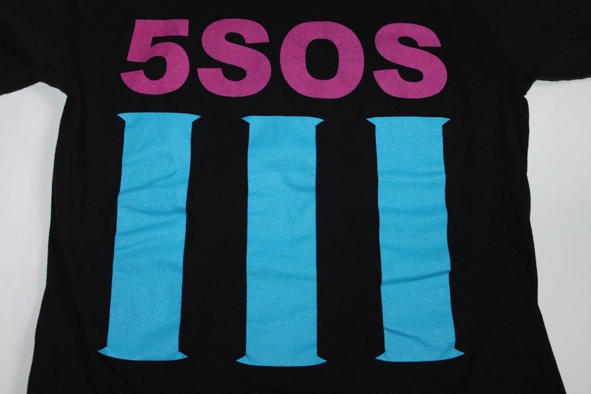 5 Seconds of Summer Shirt Meet You There UK Tour 2018 5SOS Pop