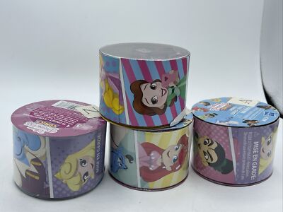 4 New Disney Princess Comic Minis Figure Series 2 & 3 READ BELOW