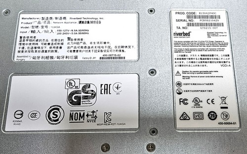 Riverbed CXA-03070-B110 Application Accelerator Steelhead Server série CX-3070 - Photo 3/5