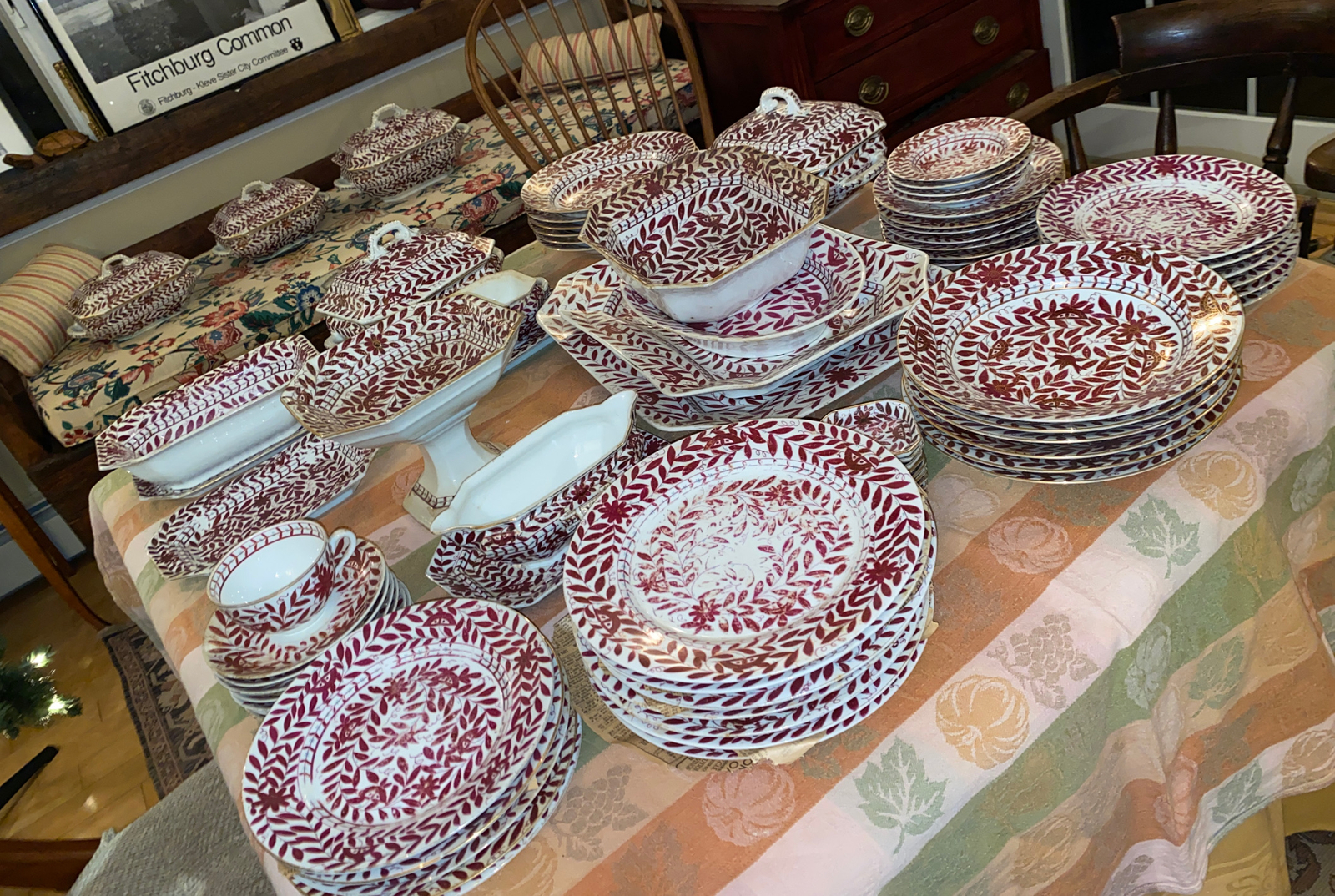 Many Serving Dishes Tureens
