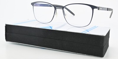 MARKUS T Glasses Frame T3 357 Col. 241/241 140-1 48-16 Titan Aura Dark Blue Mit