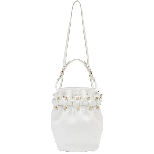 Alexander Wang Brenda Pink Leather Chain Shoulder Bag Dual Zip