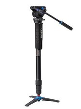 New Benro A48TDS4 Monopod Kit with Twist Lock, S4 Head - Max Load 8.8 lb 4 kg 