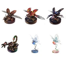 ROKR 3D Metal Puzzles Electric Model Building Kits Aesthetic Desk Toy Xmas Gifts