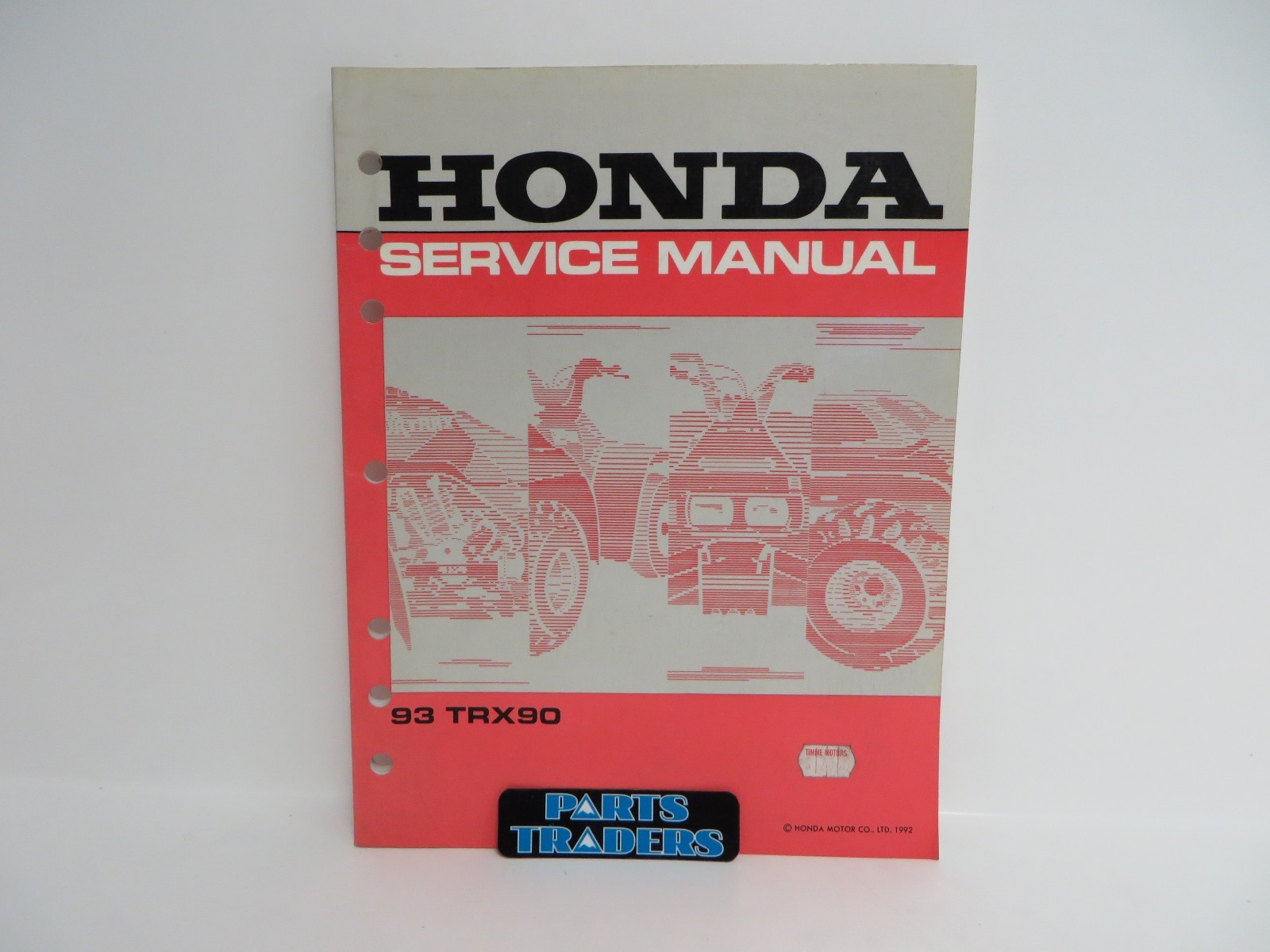 OEM Honda 1993 Trx90 Service Manual Part# 61HF700 | eBay ... Norton Secured  - powered by Verisign