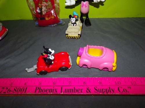 DISNEY MICKEY & MINNIE CARS MCDONALDS TOYS + FIGURES & MORE NICE - Picture 6 of 7