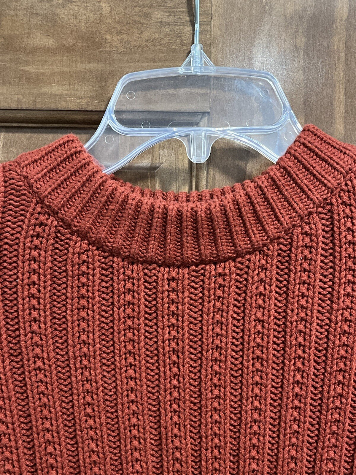 Universal Thread Chunky Cable Knit Pullover Sweat… - image 5