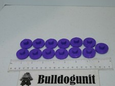 1999 Topple Board Game Replacement Lot 13 Purple Pieces Parts Only Pressman