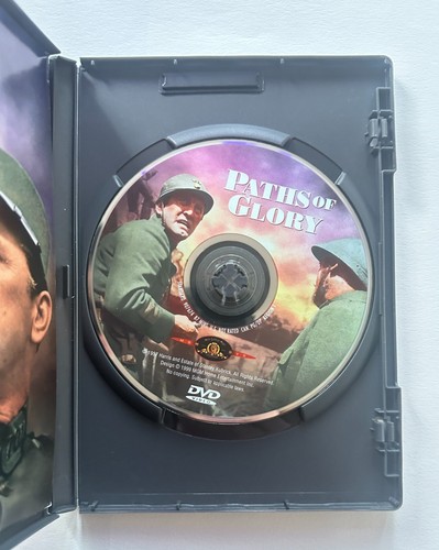 Stanley Kubrick PATHS OF GLORY (1957) Kirk Douglas | 1999 MGM DVD - VG+ - Picture 3 of 3