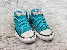 CONVERSE ALL STAR Teal Turquoise Sneakers 666374F Junior Size US 13 EUR 31