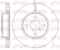 Remsa 2X Bremsscheibe Vorne Ø258Mm Passend FüR Toyota Yaris _P9_ 1.0 Vvt-I 1.3