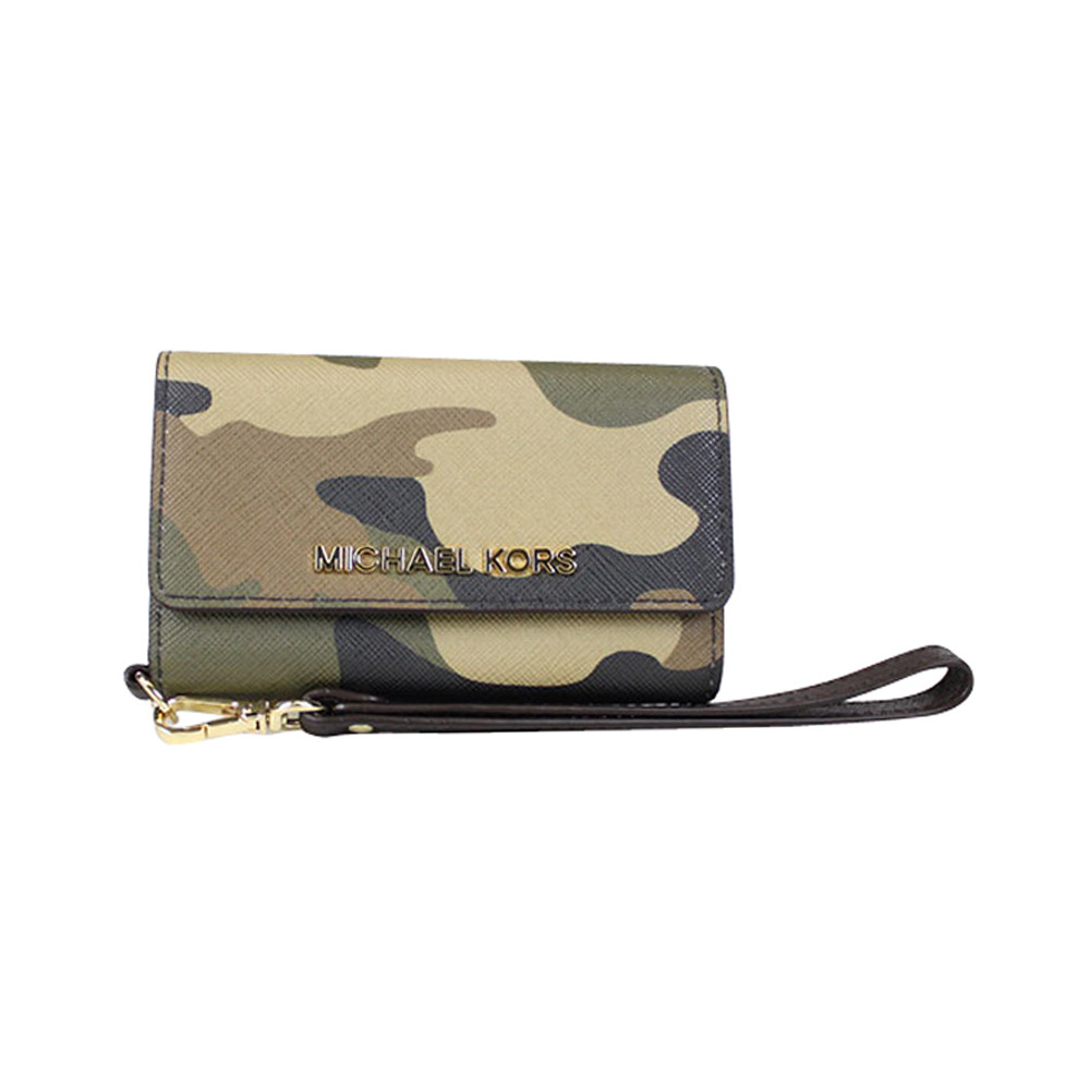 Michael Kors Camo Saffiano Leather 