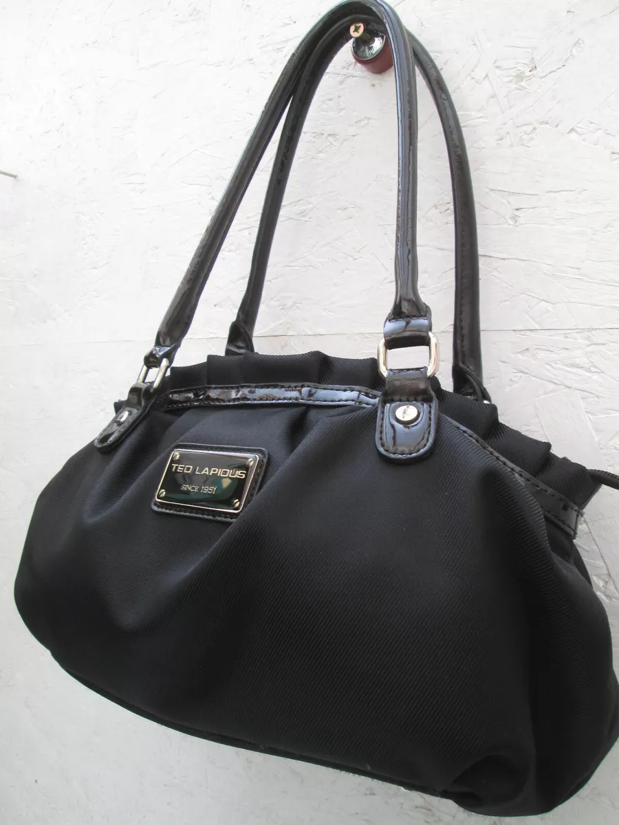 TED LAPIDUS sac main authentique vintage Toile TBEG bag eBay