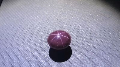 30.5Ct 20.4xx18.7x7.5 MM Natural 6-Ray Star Purple Red Garnet Star