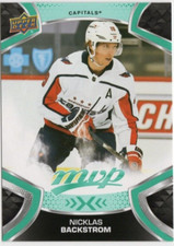2021-22 Upper Deck MVP #119 Nicklas Backstrom Washington Capitals Card