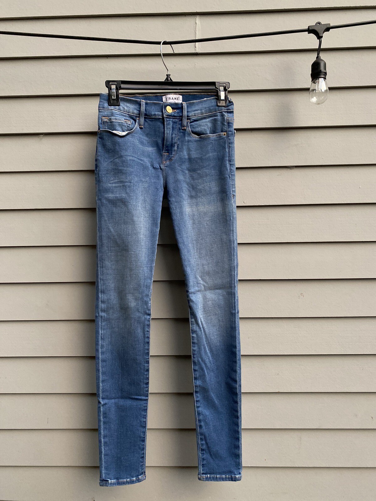 Frame Denim Le Skinny De Jeanne Skinny Jeans Size 26 Hot Sale