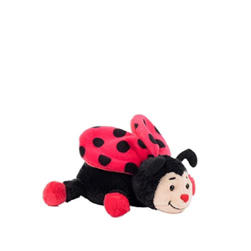 (TG. 11 cm) Schaffer 4340 Stuffed Toy Bolle The Ladybird - NUOVO