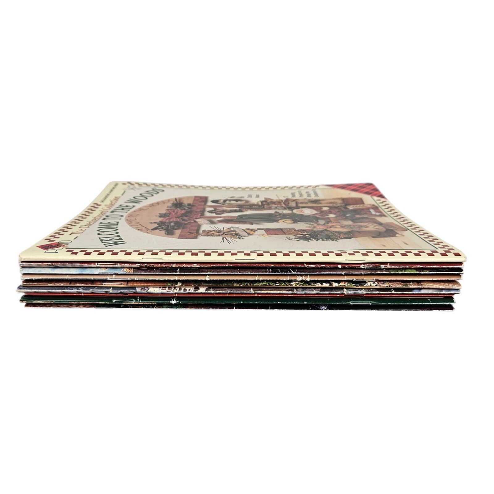 9 Vintage Tole Painting & Craft Books Folk Art Holiday Country Patterns 90s