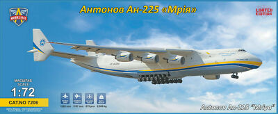 1/72 ModelSvit 7206 Antonov an-225 ''Mriya'' super heavy transport