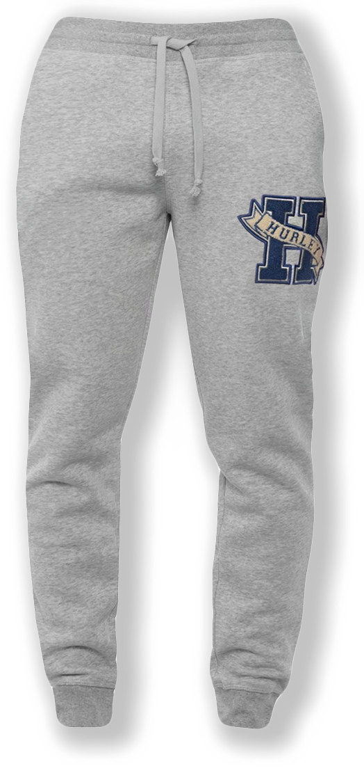 Флисовые джоггеры спортивные брюки Hurley University - NWT мужские средне-серые - 44478-B7 5790₽