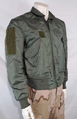 Genuine Surplus USAF Airforce Pilots Flight Jacket Flyers Summer Medium (3064) - Picture 3 of 7