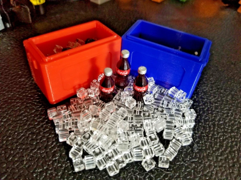 Choose Your Cooler Addons - RC 1/10 Scale Ice Soda Coke Rock Crawler Accessories - Image 2 of 4