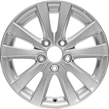 New 16 X 6.5 Silver Alloy Replacement Wheel Rim 2012 2013 2014 For Honda Civic