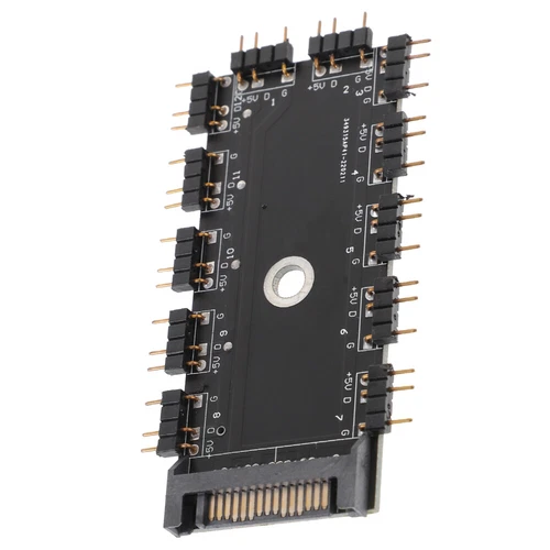  Fan Hub RGB Controller Ventola Professionale Mozzo Del Ventilatore