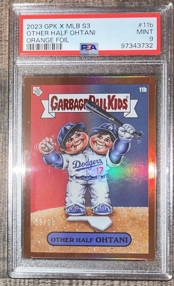 2023 Topps Garbage Pail Kids X MLB S3 #11A Shohei Ohtani 2023 Topps Garbage Pail Kids X MLB S3 #11A Shohei Ohtani