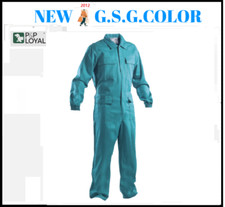 TUTA INTERA DA LAVORO IGNIFUGA TUTA 100% COTONE IGNIFUGO