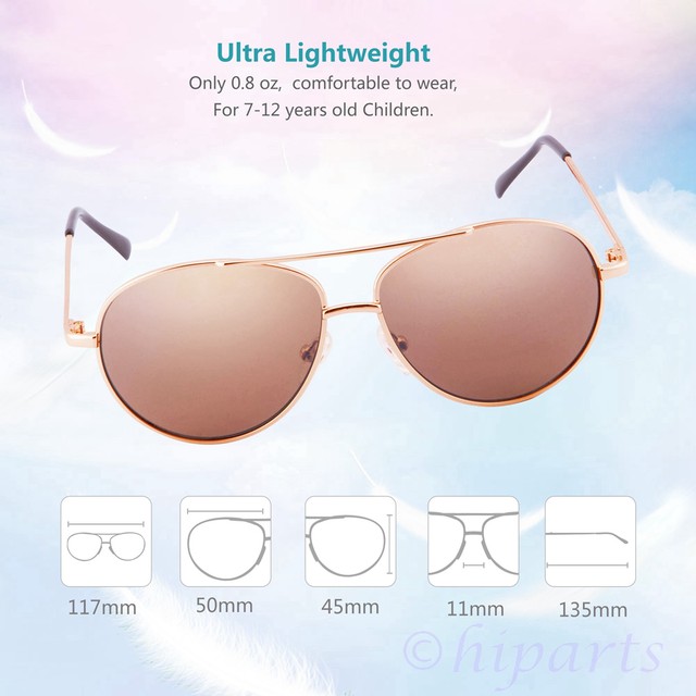 Sunglasses Gift for Kids Children Boys Girls Babies 6 7 8 9 10 11 12 13