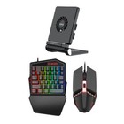 Half Keyboard Support Wrist Rest USB Wired Gaming Mouse