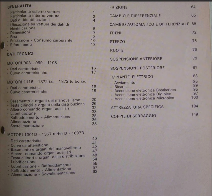 FIAT UNO TUTTI I MODELLI MANUALE OFFICINA E DATI TECNICI SU CD 600 PAGINE ITA - Immagine 3 di 3